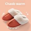 Cotton Slippers for Indoor, Home, and Outdoor Wear. Plush Warm, Thick Soled, Non Slip Cotton Shoes for Men, Floor Slippers