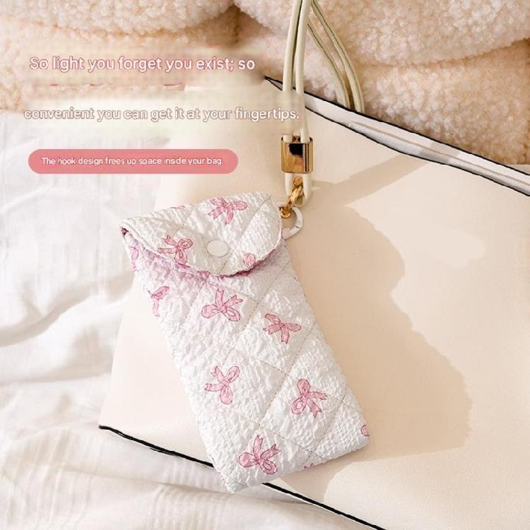 Lightweight Polyester Glasses Pouch With Artistic Prints Spacious Enough For Reading Glasses And Small Belongings