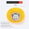 8in Universal Weed Brush Cutter Lawn Mower Heavy Duty Steel Nylon Grass Trimmer for Outdoor Garden Maintenance