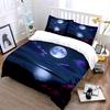 Moonlit Night Landscape Decor Soft Comfortable Duvet Cover Bedding Set Included 1*Duvet Cover & 2*Pillowcases, Gift