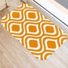 Fashion Orange Geometric Pattern Entrance Door Mat Bathroom Kitchen Anti-Slip Floor  Indoor Room Home Decor Non-Slip Rug