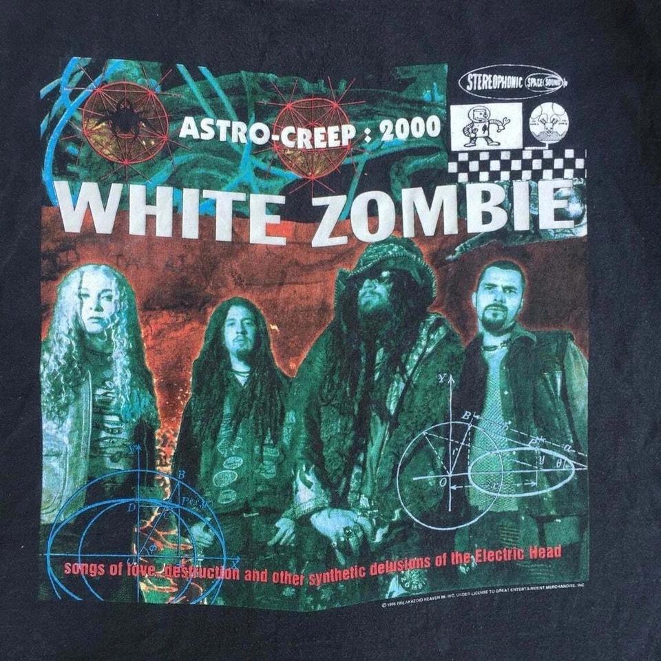 White Zombie Astro Creep 2000 Promo Album Tour Black Unisex T-shirt 3XL