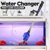 Electric Aquarium Water Change Pump Water Changer Gravel Cleaner Siphon for Fish Tank Water Filter Pump Cleaning Tools