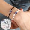 1 Paar   Retro Farbe Seil Teufelsauge Handseil Handgewebte Armbänder Paar Freunde Armband