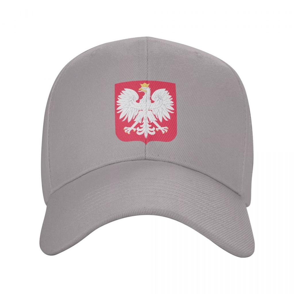 Personalized Coat Of Arms Of Poland Baseball Cap Unisex Women Breathable Polish Flag Dad Hat Outdoor