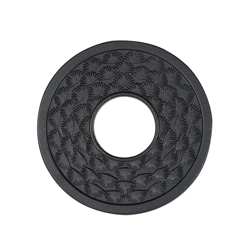 Japanese Cast Iron Teapot Trivet with Rubber Feet Pot Mat Kitchen Teaware Tea Ceremony Accessories