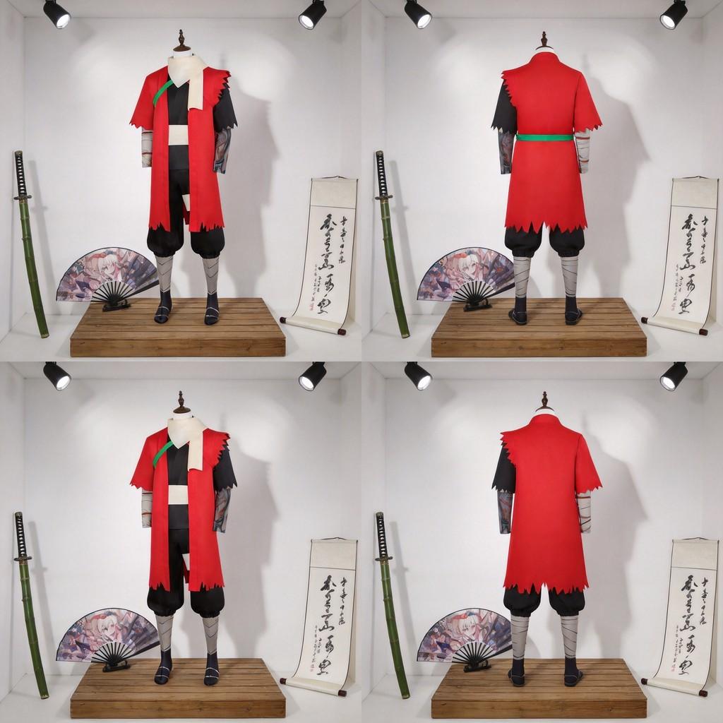 Sekiro No Defeat Cosplay Costume For Anime Gaming Role Play With Uniform Wool For Adult Men