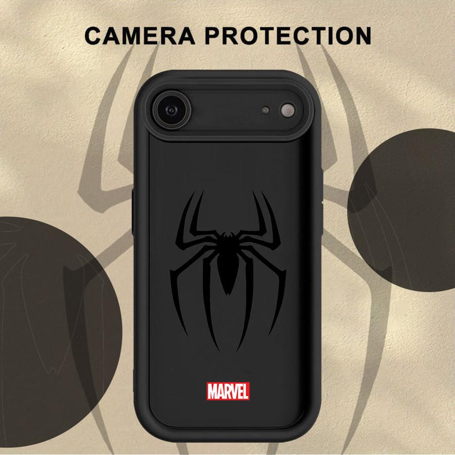 Weiche Hülle für iPhone XR 15 16 14 Plus 16e XS Max 13 12 11 Pro Max 17 Air Marvel Sipider Man Ironman