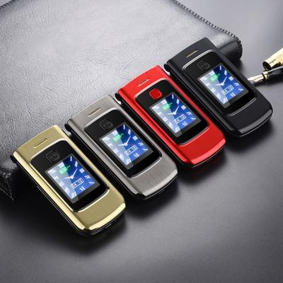 1 Set K21 Mobile Phone Flip Celular Dual-SIM Dual Large Screen Super