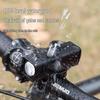 USB Rechargeable Mountain Bike Headlight - Bright LED for Night Riding