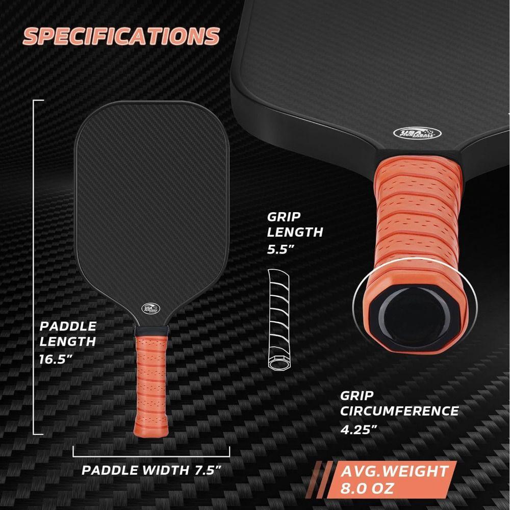 T700 Pickleballschläger 16mm Polymer Sportschläger USAPA-Zugelassenes Pickleball-Paddle Für Alle Altersgruppen