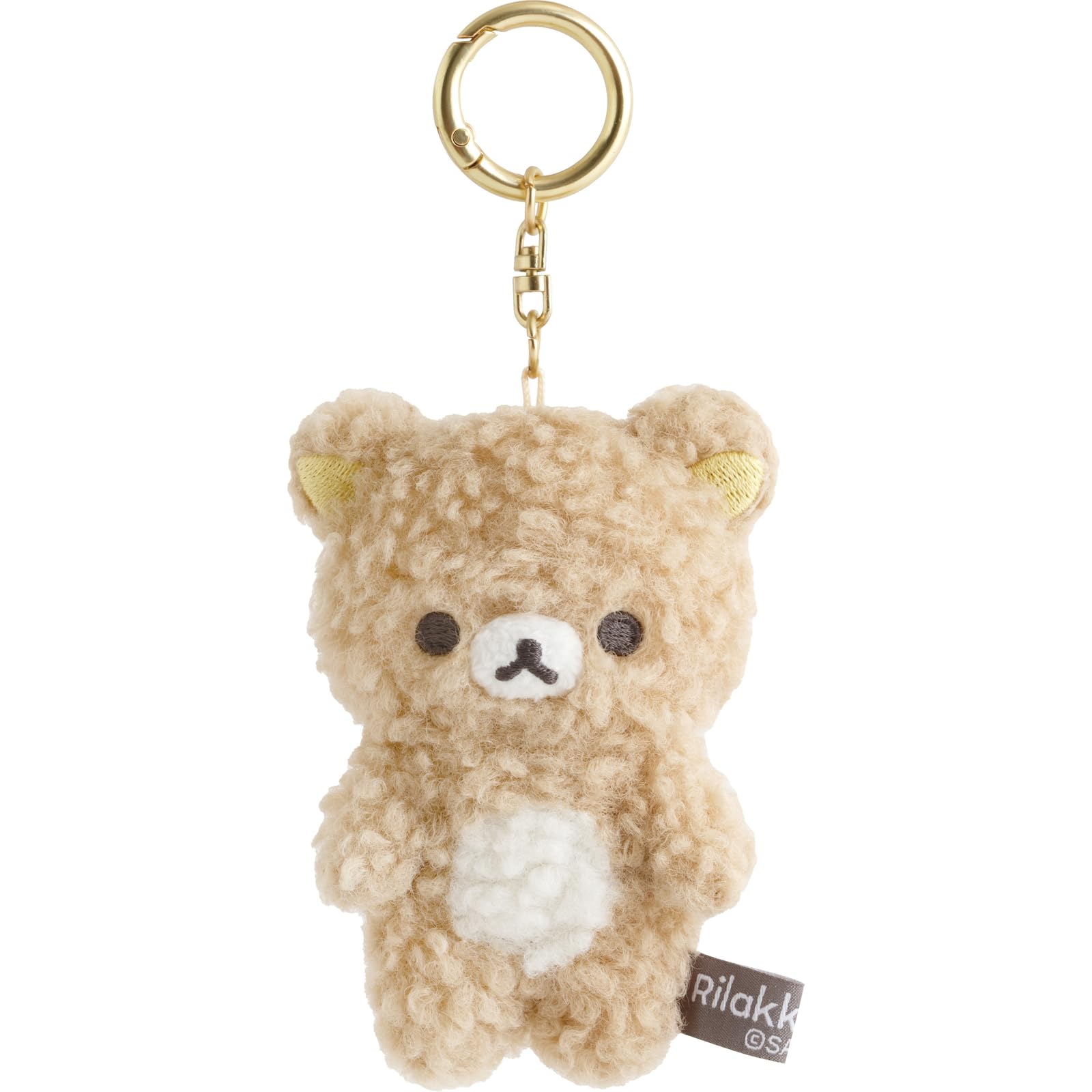 

San-X Rilakkuma Fluffy Hanging Plush Toy MV47201