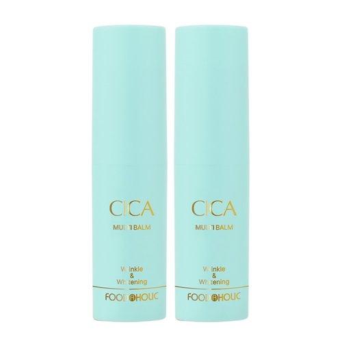 [FoodaHolic](1+1)FoodaHolic Cica Multi-Balm 10g / Moisturizing Soothing Ampoule Balm_631373