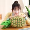 Simulation pineapple throw pillow pineapple plush toy food doll photo prop doll birthday gift girl doll