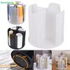 360° Rotating Paper Cup Dispenser, Hollow Grid Cup Holder with 4 Compartments for Countertop Organizer