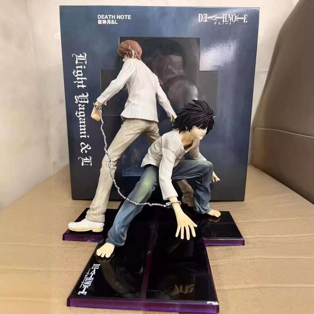 Death Note, Electric Shock, GK, Yagami Luna & L, Statue, Anime Scale Model Wholesale, Decoration Piece