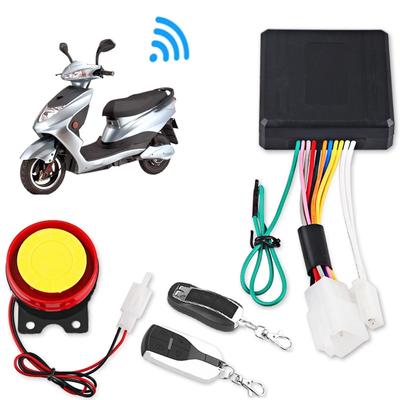 Anti-Diebstahl-Alarmanlage für Motorräder, Motorräder, Fahrräder, Fernbedienung, Schlüssel, Motorrad, Roller, Motoralarm mit Fernstart