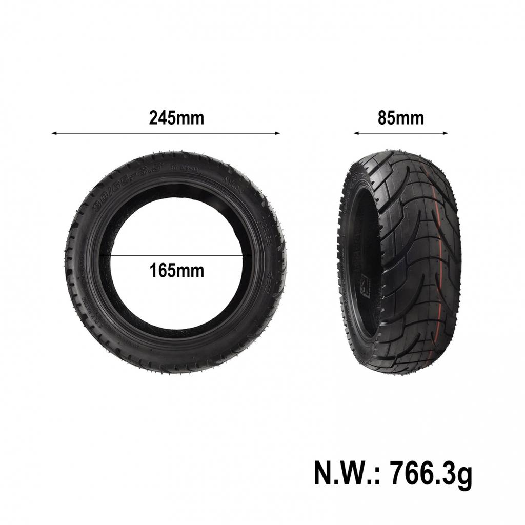255*80 Tubeless Tyre 80/65-6.5 Accessories Balance Car