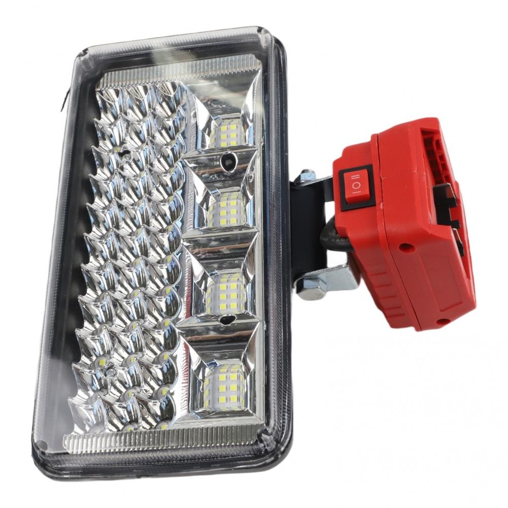 Portable 57 LED Work Light for 18V LiIon Battery Suitable for Job Site
