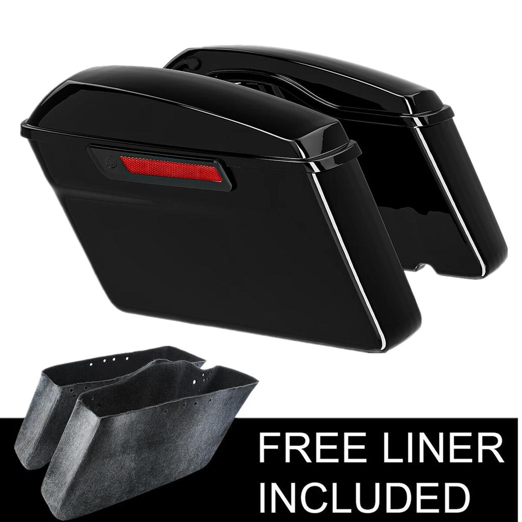 Motorcycle Hard Saddlebag Latch For Harley Touring Road King Road Glide Electra Glide 2014-2024