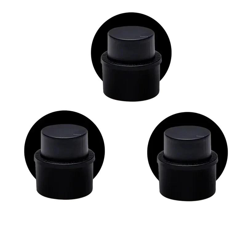3Pcs Bottle Stopper Inflatable Airtight Soda Cap Frizzy Drink Sealer Caps Reusable Carbonated Beverage Bottle Stopper Cover