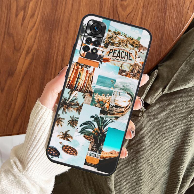 

Beach Vibes Case For Xiaomi Redmi Note 14 Pro 13 12 11 10 15 Pro Plus Redmi 15 C 13 10C 12C 14C 13C Cover Redmi Note 12 Pro 5G