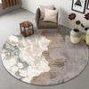 Moderne Abstracte Ronde Vloerkleden Antislip Wasbaar Grote Vloerkleden voor Woonkamer Slaapkamer Decor Elastische Vloermat