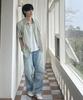 MINDBRIDGE [Air Cool] Check Oversized Short Sleeve Shirt - 2 Colors