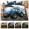 Three-Piece Set Locomotive Machinery Personalized 3D Digital Printing Quilt Set Four-Piece Set