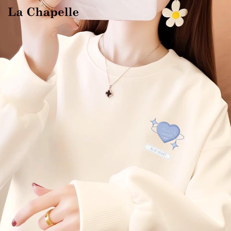La Chapelle Women s Round Neck Sweatshirt S