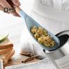 Cooking Spatula Heat Resistant Wood Handle Silicone Cooking Spoon Non-stick Cookware for Home Kitchen