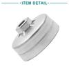 ACROPIX Car Filter Wrench Cap Tool Remover 14 Flutes 74mm Silver Tone 1pc