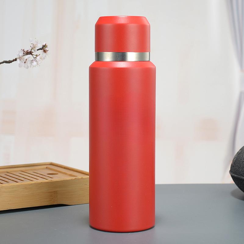 316 Stainless Steel Insulated Stewing Teacup Portable Frowsty Teacup for Old White Tea Direct Drinking Cup 600ml