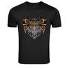 Realistic Wolf Head Wild Animal Graphic T-Shirt