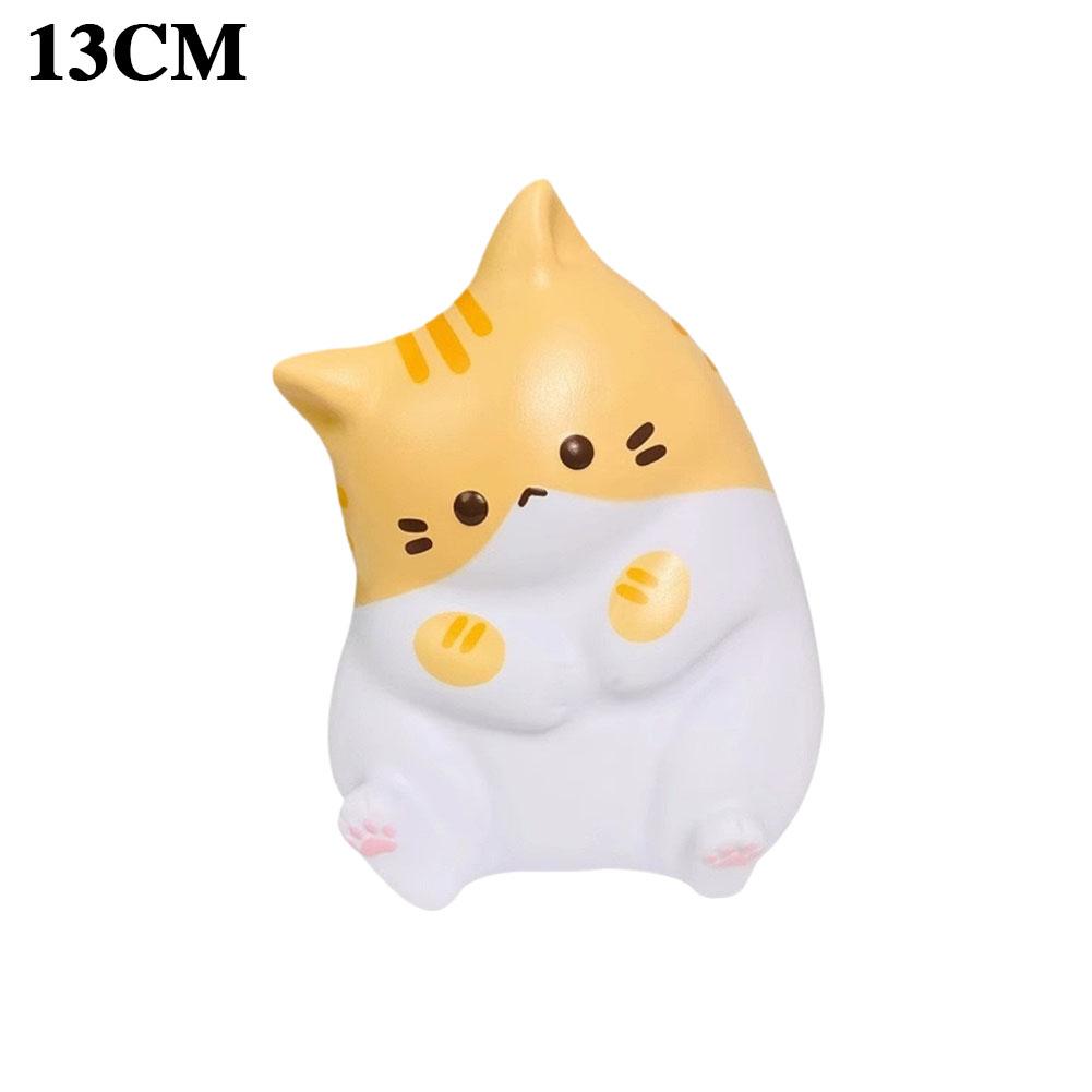 Tabby Cat Antistress Toy Squish 6/13 Cm