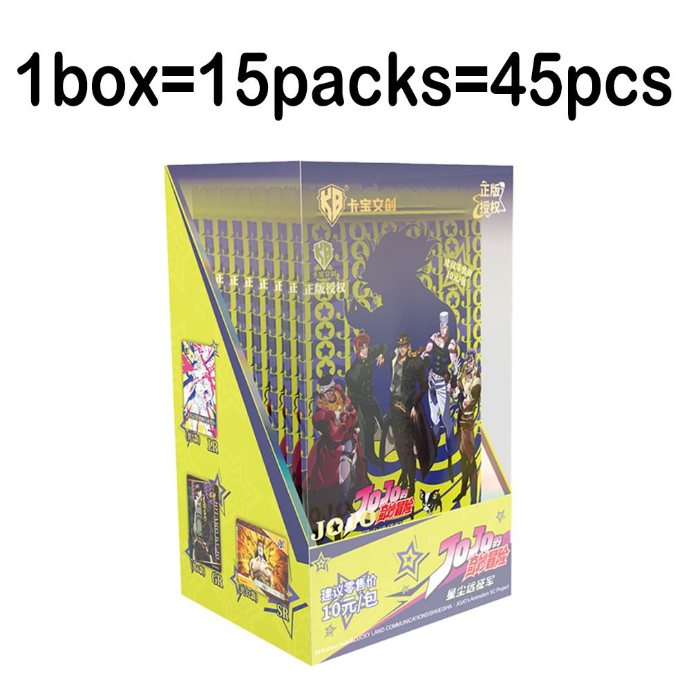 New  JoJo Bizarre Adventure Collection Card Passionate Adventure Anime Creative Grating Card Fun Birthday Gift Toy