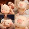 Cute Pink Pig Plush Toy Pillow For Girls And Children Short Plush And Pp Cotton Filling 40x22x20cm