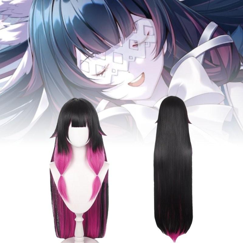 Fashionable Anime Wig For Genshin Impact Fools Group Character Columbia With Stunning Gradation