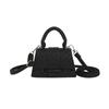 Handbag Single-shoulder Crossbody Small Square Solid Retro Fashionable All-matching Simple Daily Life Design Popular