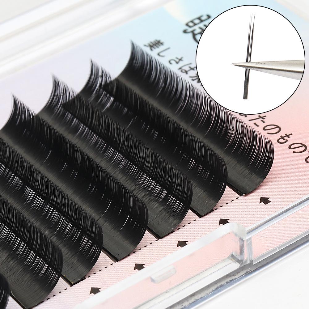 Natural Soft Velvet False Eyelashes - Long, Grafted for a Comic Effect