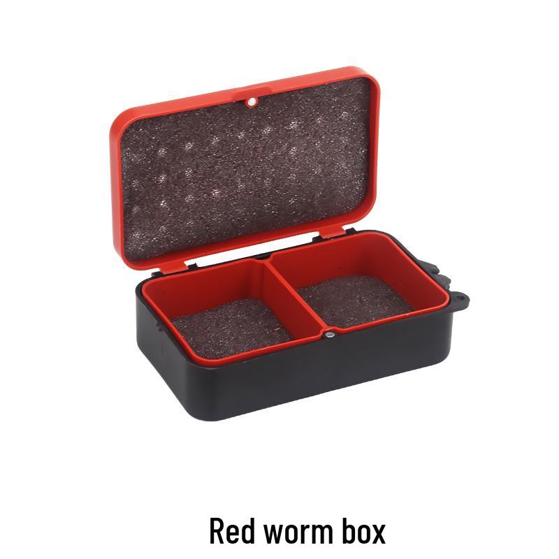 

Новый стиль красный червь клип инструмент для насаживания наживки для рыболовной снасти