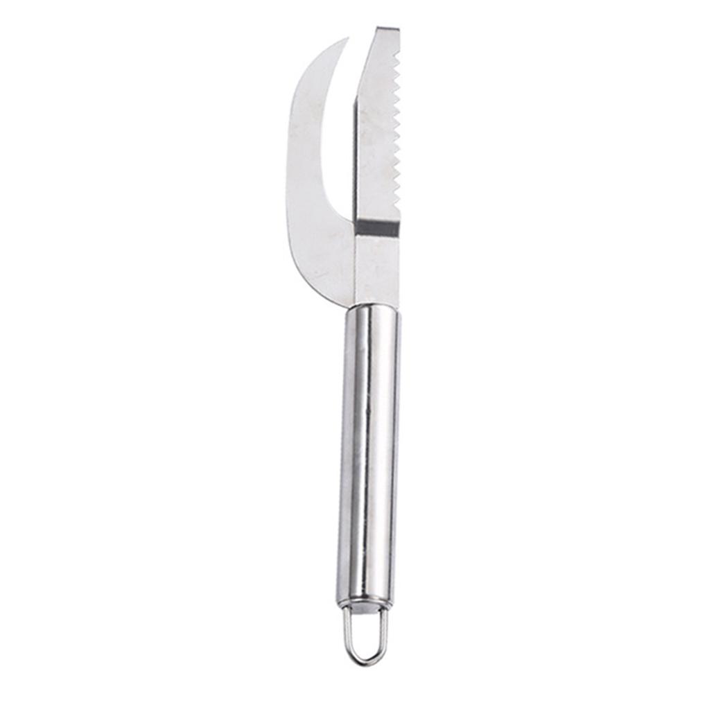 Stainless Steel Portable Fish Scale Remover Scales Removal Scraper Fast Scraping Cleaning Tool Peelers Kitchen Gadget