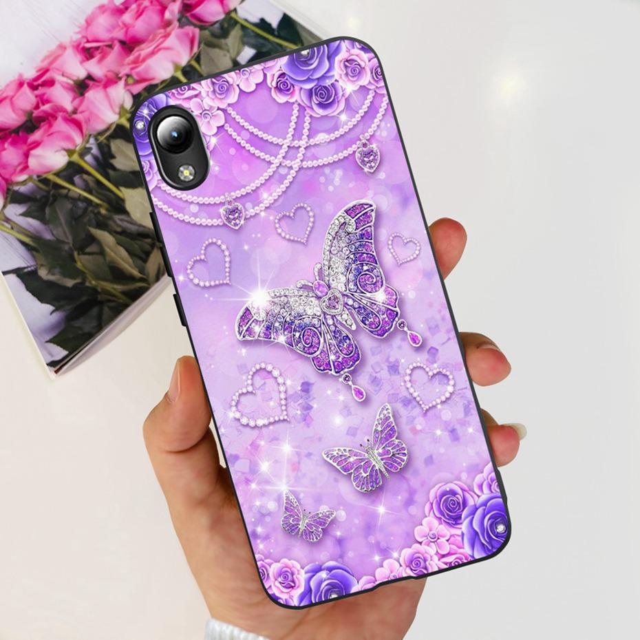 Lovely Printing Case For ZTE Blade L8 / A3 (2019) / A31 Lite Black Silicon Soft Back Cover For Zte A3Lite A31Lite L8 Phone Cases
