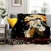 New G-Grave Cartoon F-Fireflies Movie 3D Flannel Blanket Soft Throw Blanket Art For Home Decor Bedroom Bed Sofa Picnic Fans Gift
