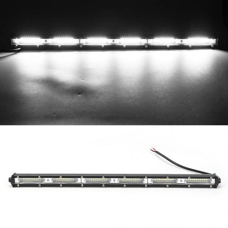 slim LED Light Bar Single Row led Work Lighting Roof Bumper Lamp Offroad for 4x4 Trucks SUV