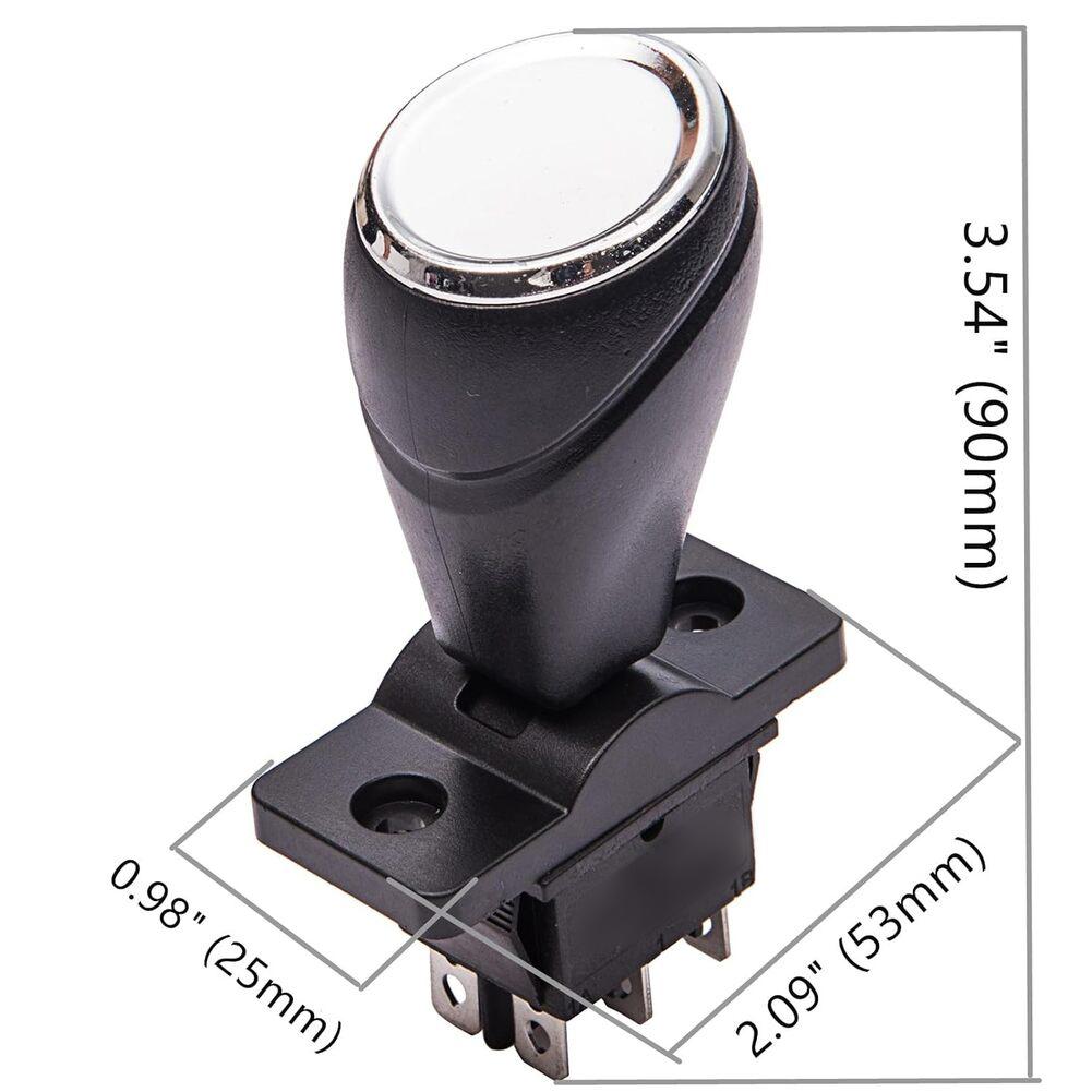 2pcs 12V Children s Bumper Car Joysticks Car Rocker Forward/Reverse Switch 360° Automatic Reset Replacement Self-reset Switch China Mainland