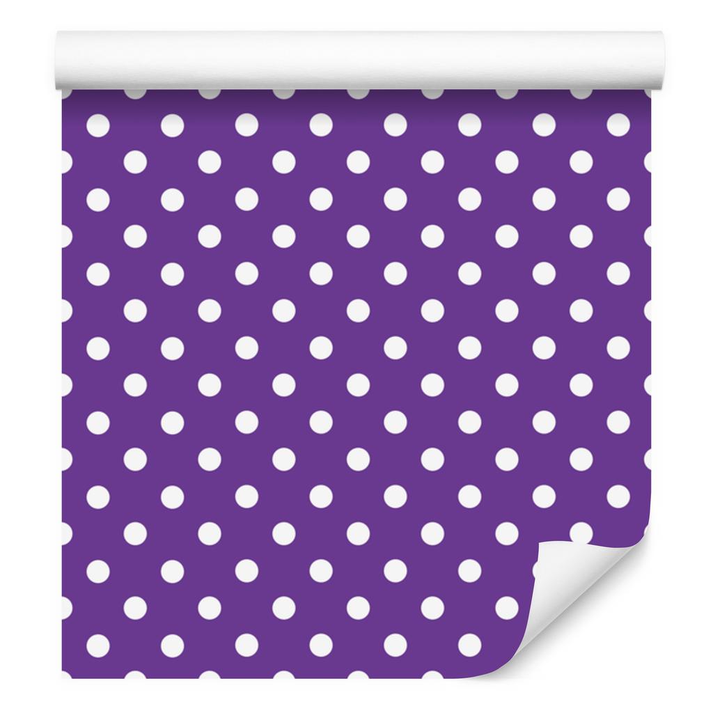 Wallpaper Dots purple, bottom purple for Living Room and Bedroom 50x1000