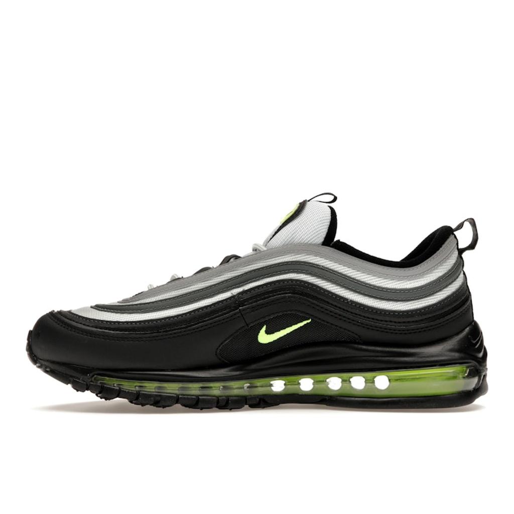 Nike Air Max 97 Icons - Neon Herren-Sneaker Schwarz Pure-Platinum Weiß DX4235-001