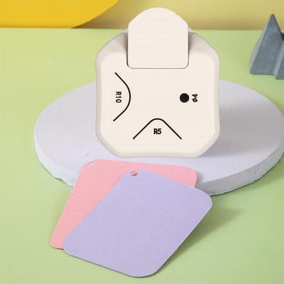 3 In1 Mini Round Corner Cutter Corner Durable Rounder Punch R4/R7/R10mm Paper Trimmer Round Corner DIY Paper Cutter Card