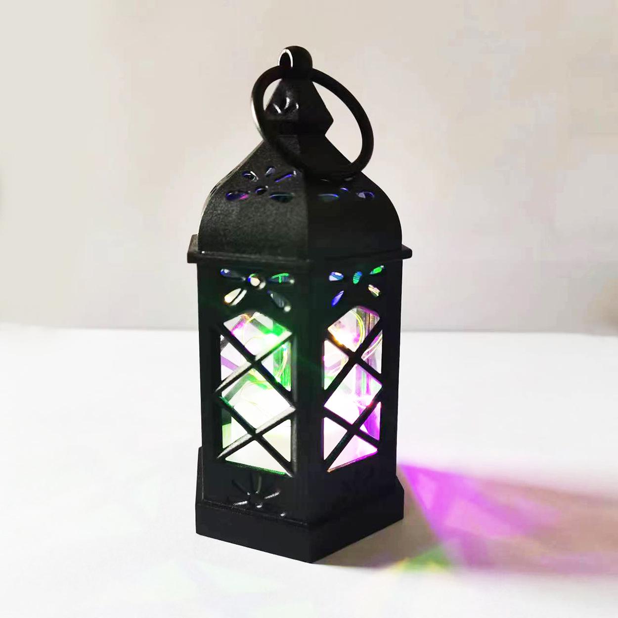 

Светодиодная шестиугольная лампа-свеча в скандинавском стиле - ретро-ночник, подсвечник, украшение